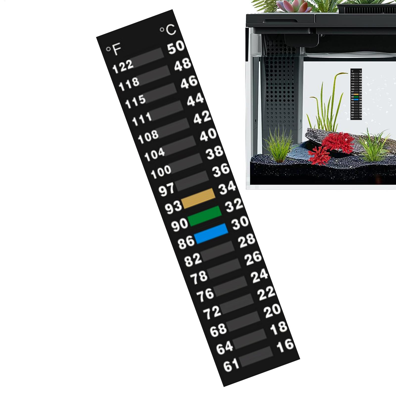 Stick On Temperatuurstrip LCD  - Planted Aquarium Temperature recensie en prijs
