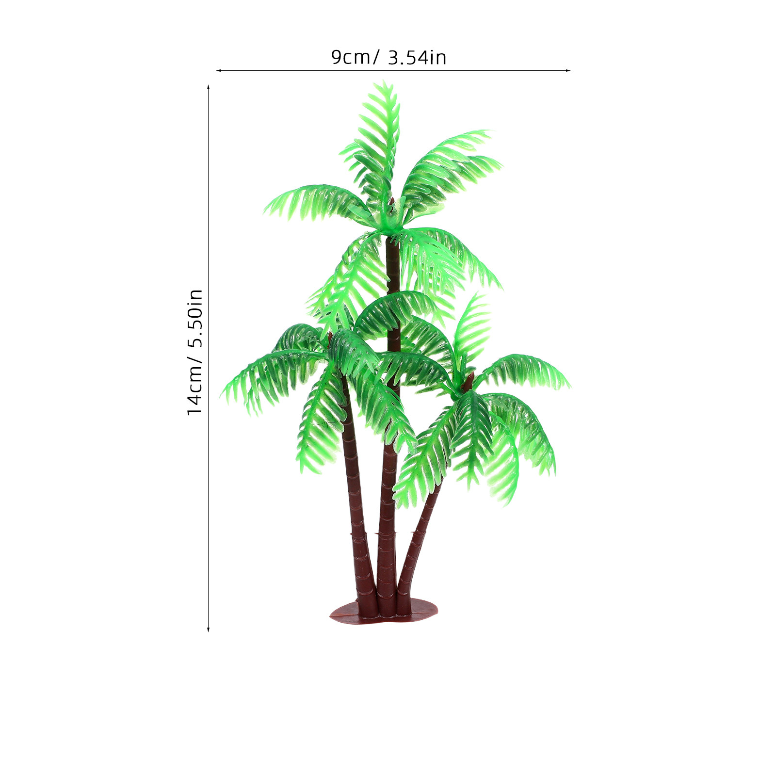 25 stuks kunstmatige kokosnoot - Aquarium Planted Tree recensie en prijs