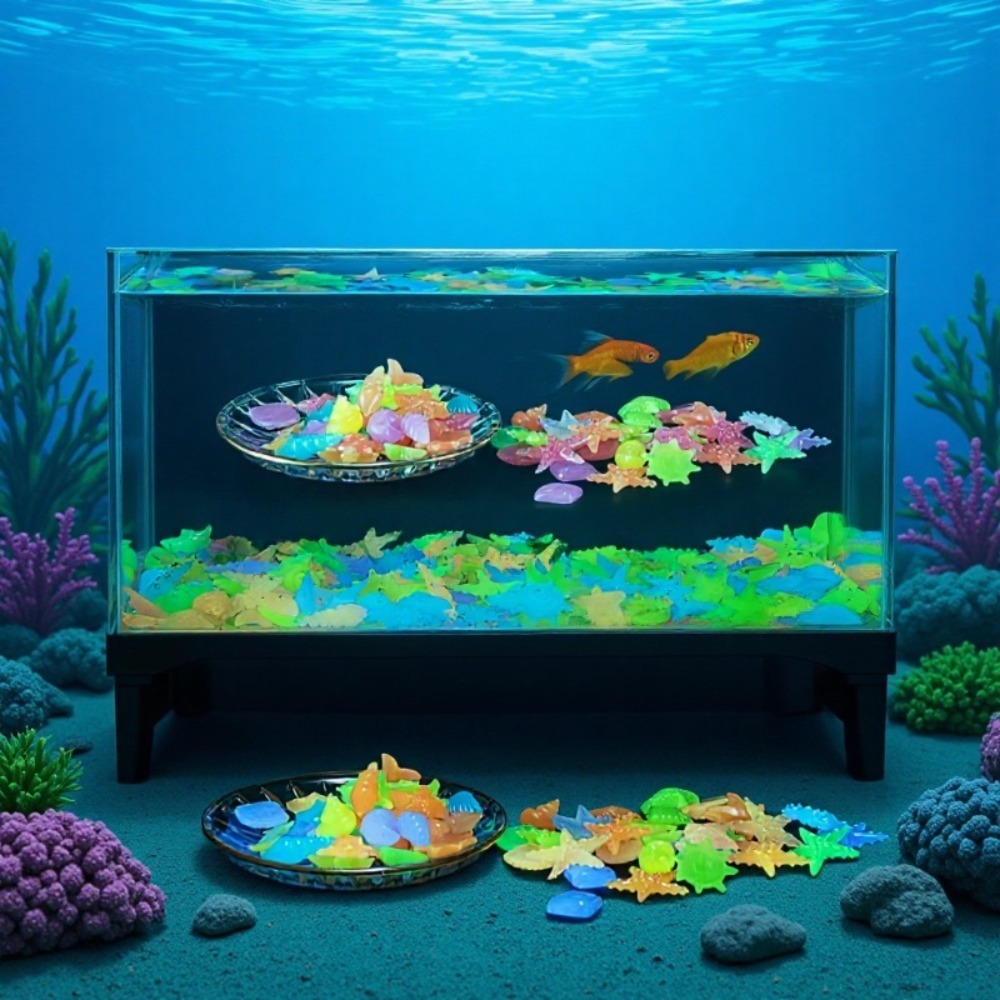 Gloeiende lichtgevende oceaans - Aquarium Plants Book recensie en prijs