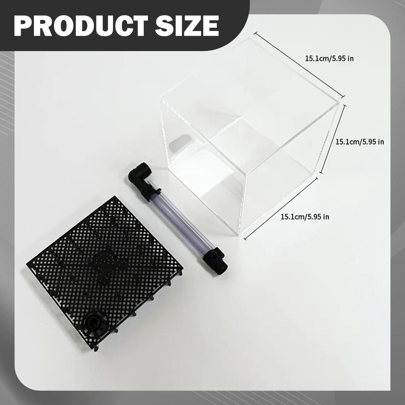 Transparante Acryl Aquarium Fi - Planted Aquarium Undergravel Filter recensie en prijs