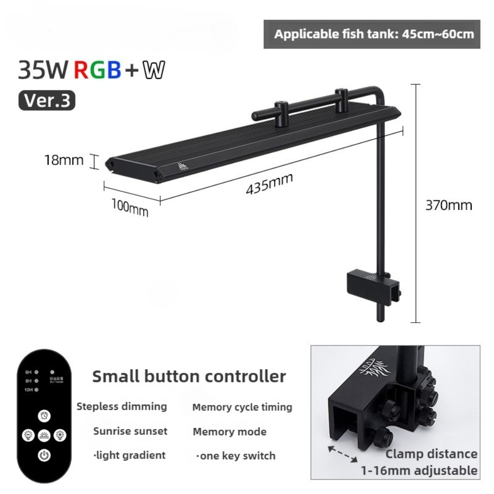 LED Aquarium Licht Zonsopgang  - Planted Aquarium Cycling recensie en prijs