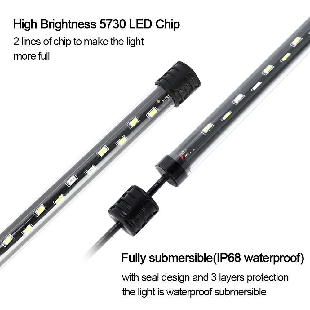 58CM Aquarium Licht LED Plant  - Aquarium Plants Book recensie en prijs