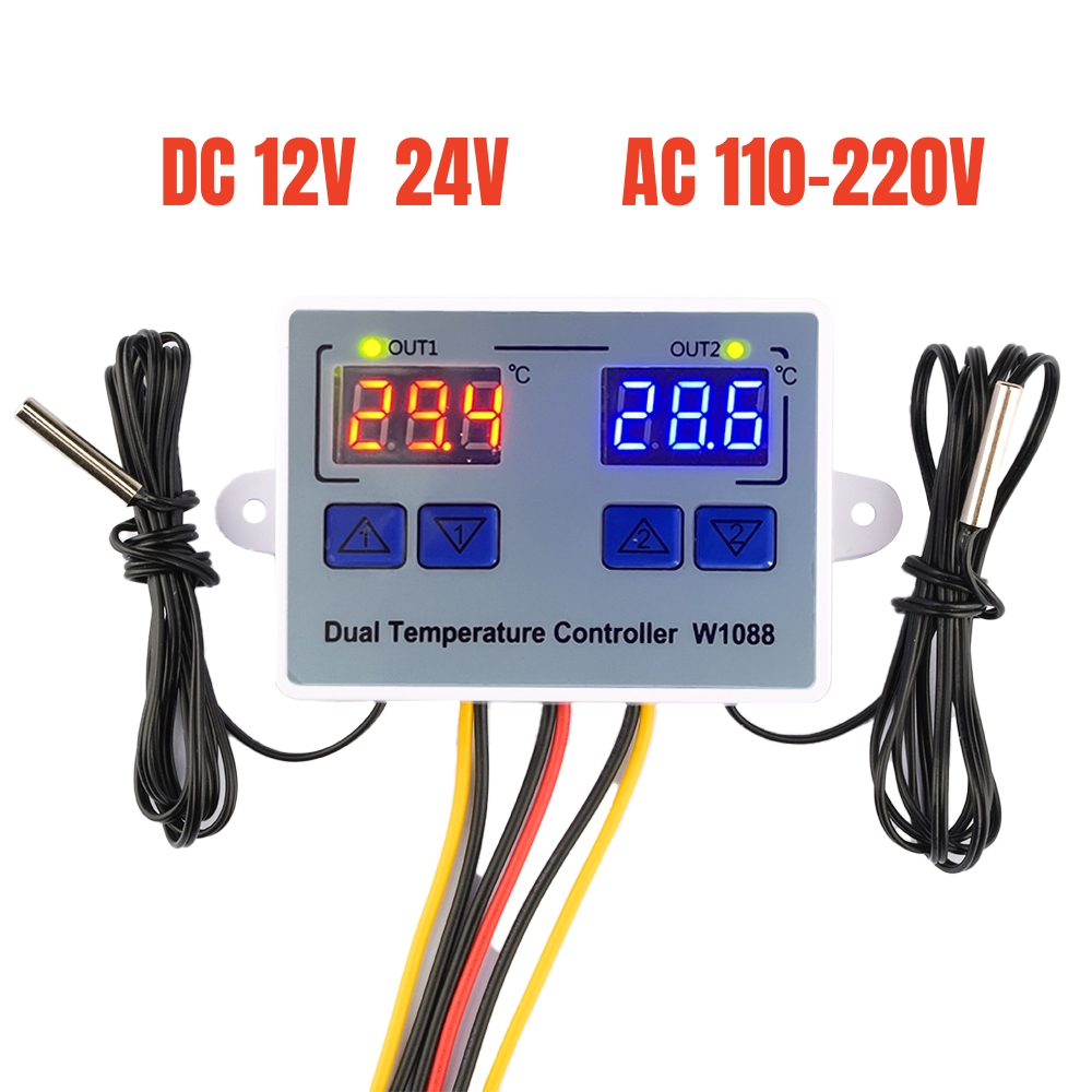 W1088 Dual LED Digitale Temper - Planted Aquarium Temperature recensie en prijs